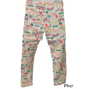 Carter's Girls Sweet Girl Leggings Believe In Magic Size 4T Multicolor